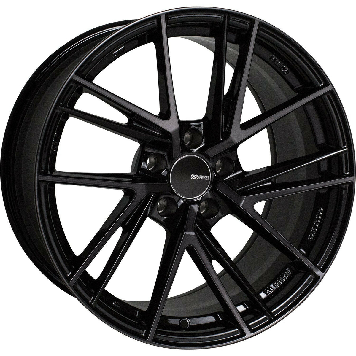 Enkei TD5 5x114.3 17” Wheels in Pearl Black.