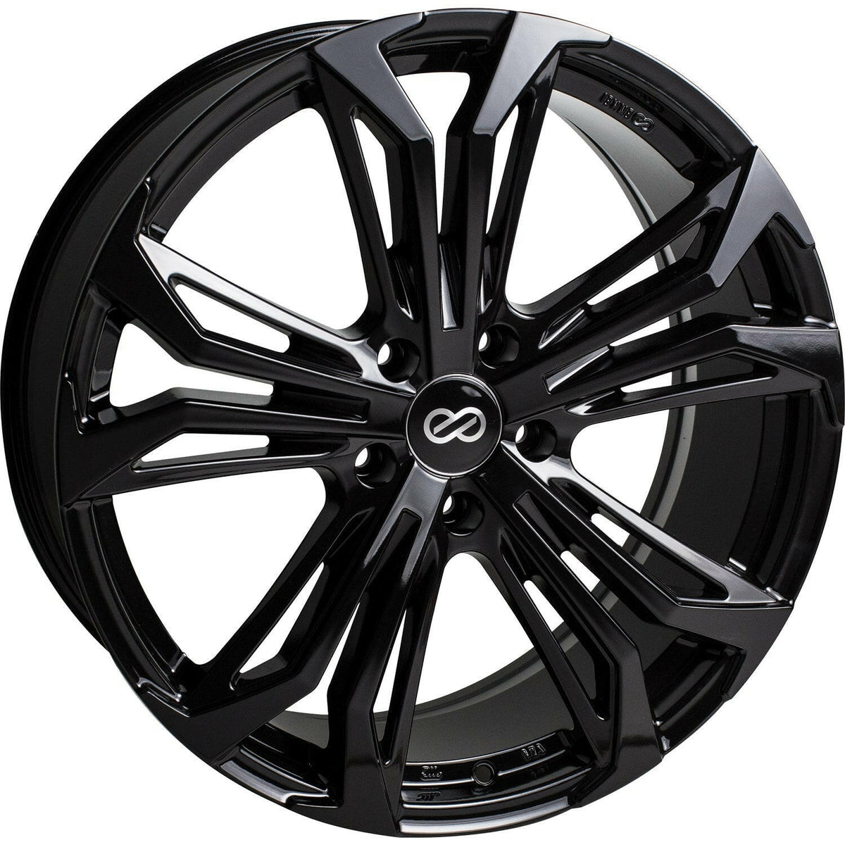 Enkei Vortex5 5x114.3 20” Wheels in Black.