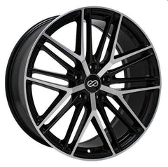 Enkei Phantom 5x114.3 20x8.5” +40mm Offset Black Machined Wheels.