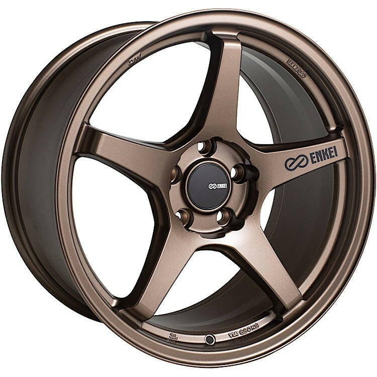 Enkei TS-5 5x114.3 17” Wheels in Bronze.