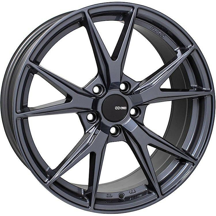 Enkei Phoenix 5x114.3 18” Wheels in Blue Gunmetal.