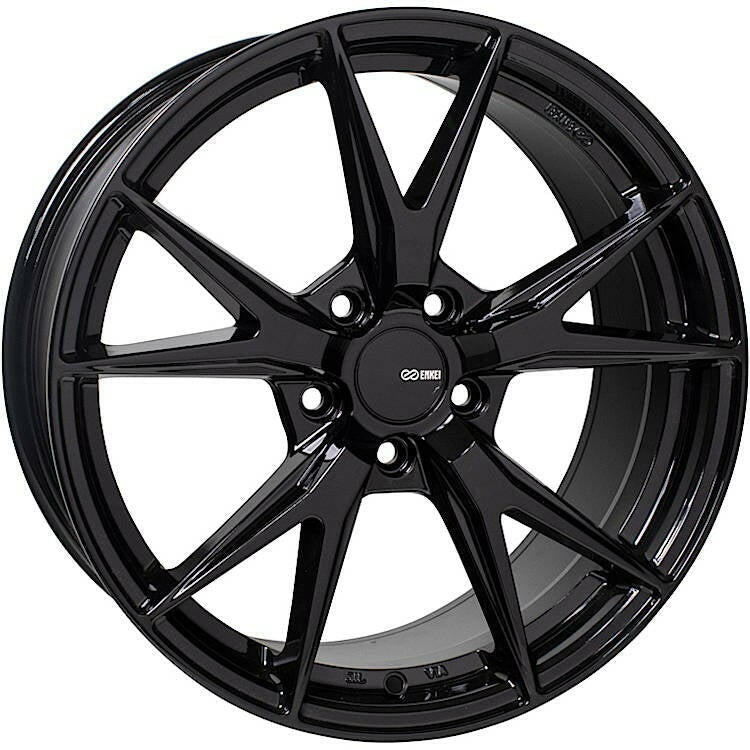Enkei Phoenix 5x114.3 18” Wheels in Gloss Black.