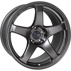 Enkei PF05 5x114.3 17” Wheels in Dark Silver.