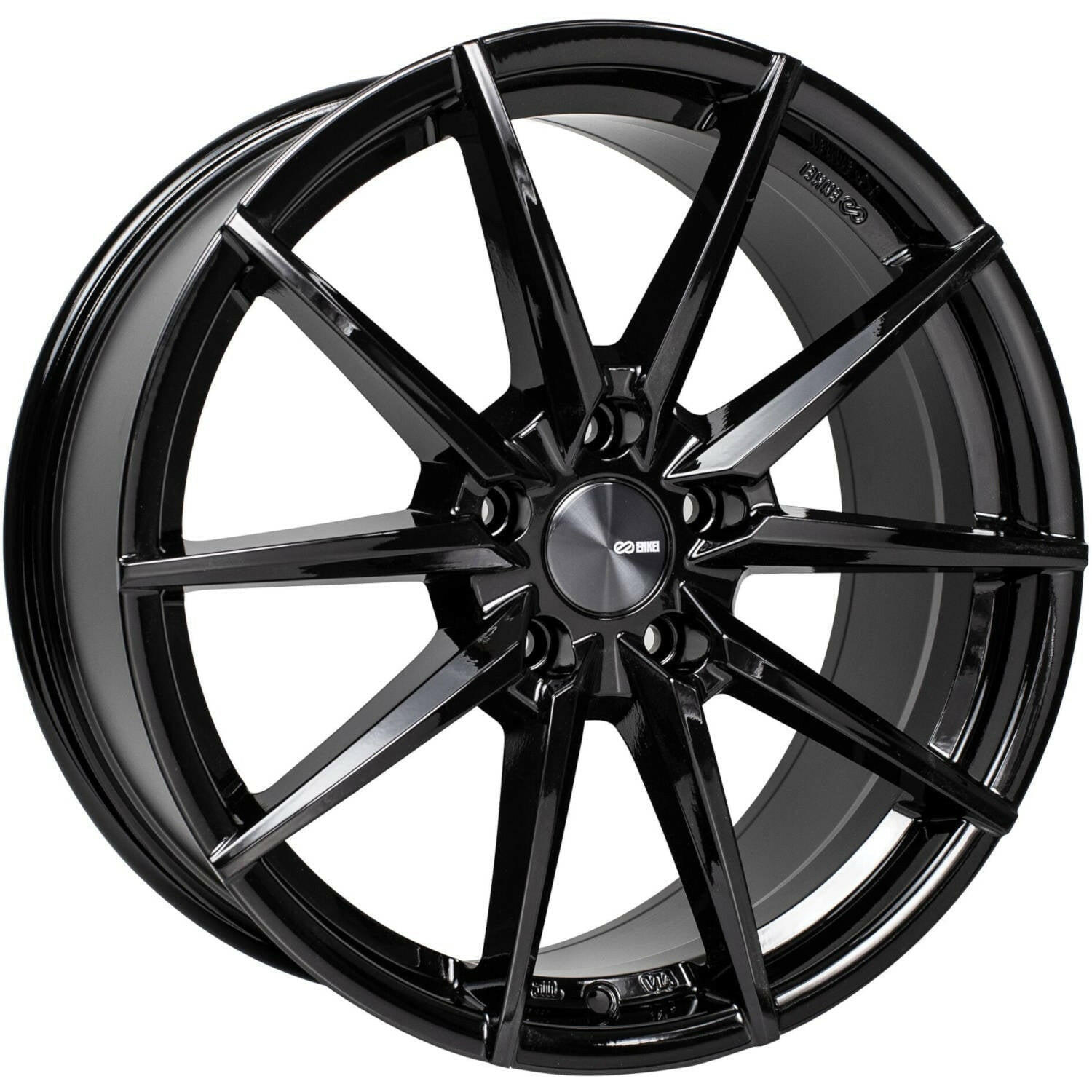 Enkei Hornet 5x114.3 19” Wheels in Gloss Black.