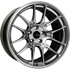 Enkei GTC02 5x114.3 18” Wheels in Hypersilver.
