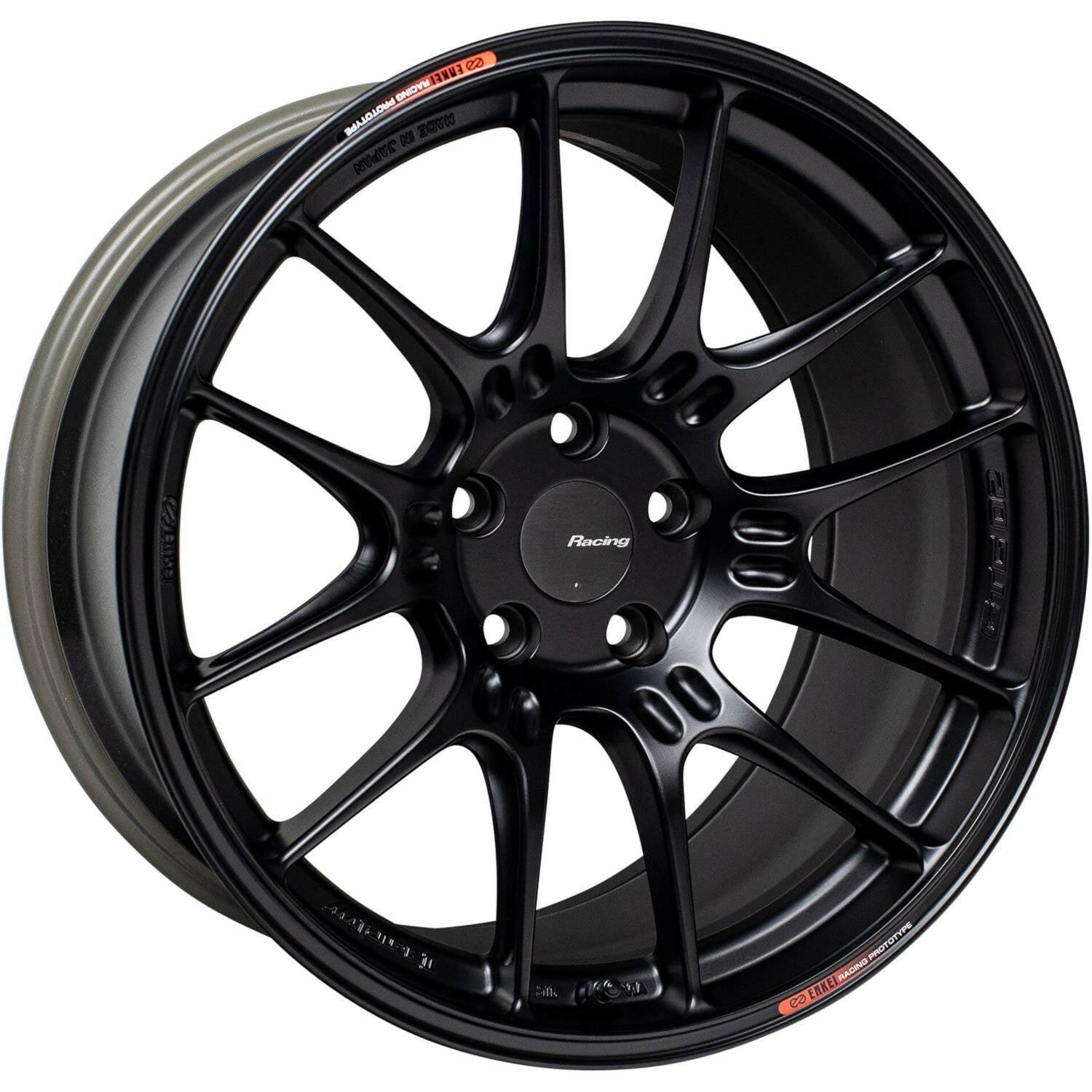Enkei GTC02 5x114.3 19” Wheels in Matte Black.