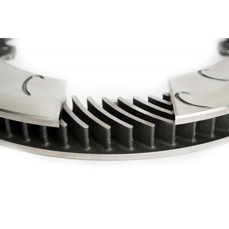 Essex Designed AP Racing 2-Piece J-Hook Disc Set - Front | 2017-2021 Honda Civic Type-R (13.01.20033).