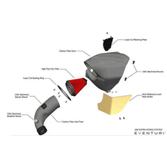 Eventuri Carbon Fiber Intake | 2020-2021 Toyota Supra A90 3.0L (EVE-A90-CF-INT).