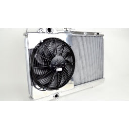 CSF 2003-2007 Evo 7-9 4G63 Full-Slim Radiator w/ Shroud 12" SPAL Fan.