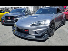 EVS Tuning Red Front Tow Hook - 00-09 S2000 w/Voltex Bumper.