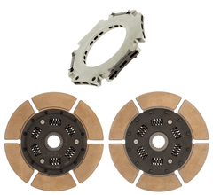 Exedy Twin-Plate Replacement Clutch Discs | 2008-2015 Mitsubishi Evo X.