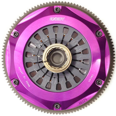 Exedy Stage 5 Triple Disc Cerametallic Clutch Kit | 2008-2015 Mitsubishi Evo X GSR (MM063HB).
