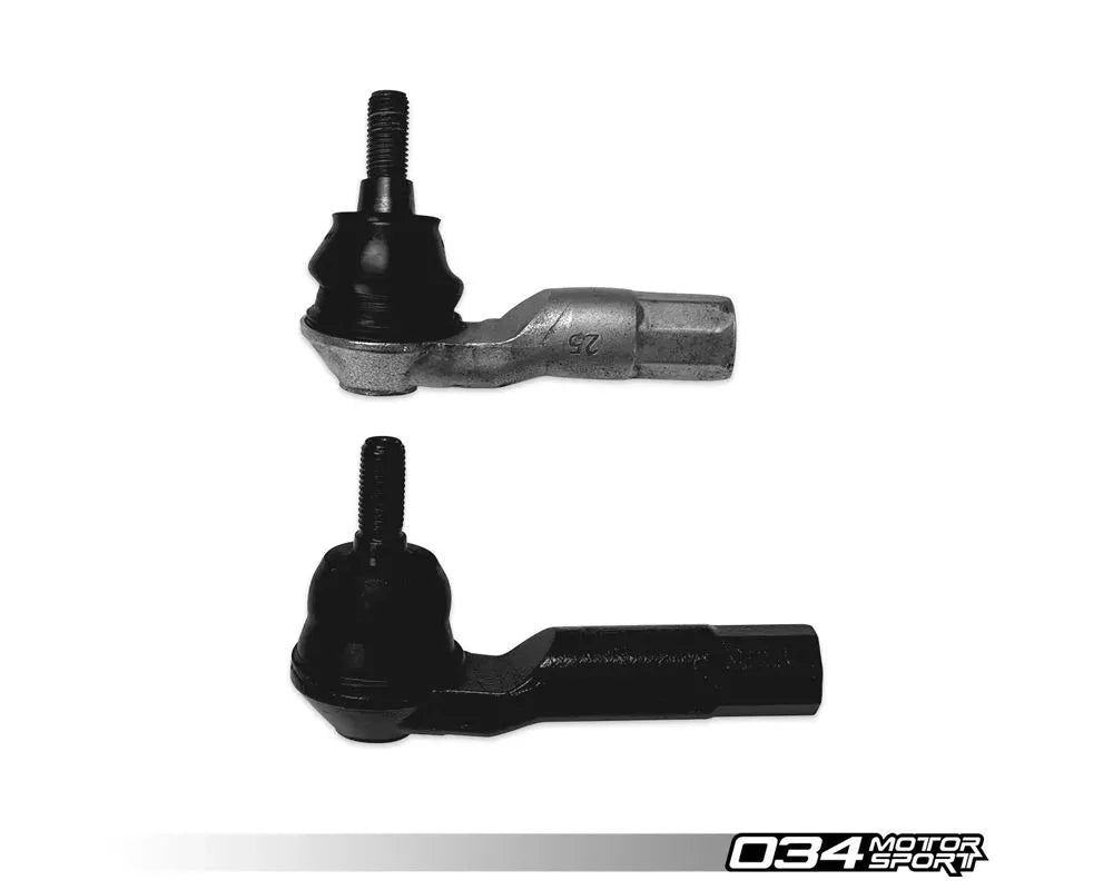 034 Motorsports Extended Tie Rod End Kit, Audi and Volkswagen PQ35, MQB, and MQB Evo.