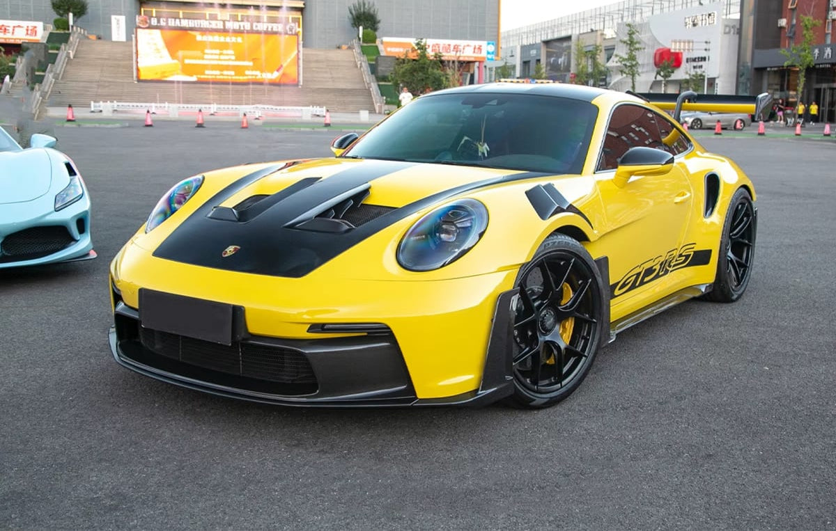 Porsche 992 GT3RS OEM Style Front Lip w/ winglets.
