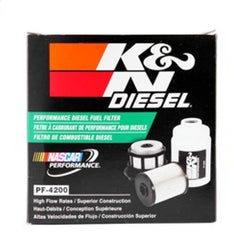 K&N 03-09 Dodge Ram 5.9L L6 Diesel 3.375in OD x 3.969in L Fuel Filter