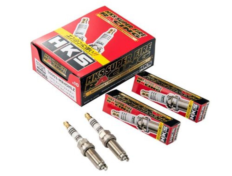 HKS SUPER FIRE RACING MR45HLZ- Pack of 10 Spark Plugs