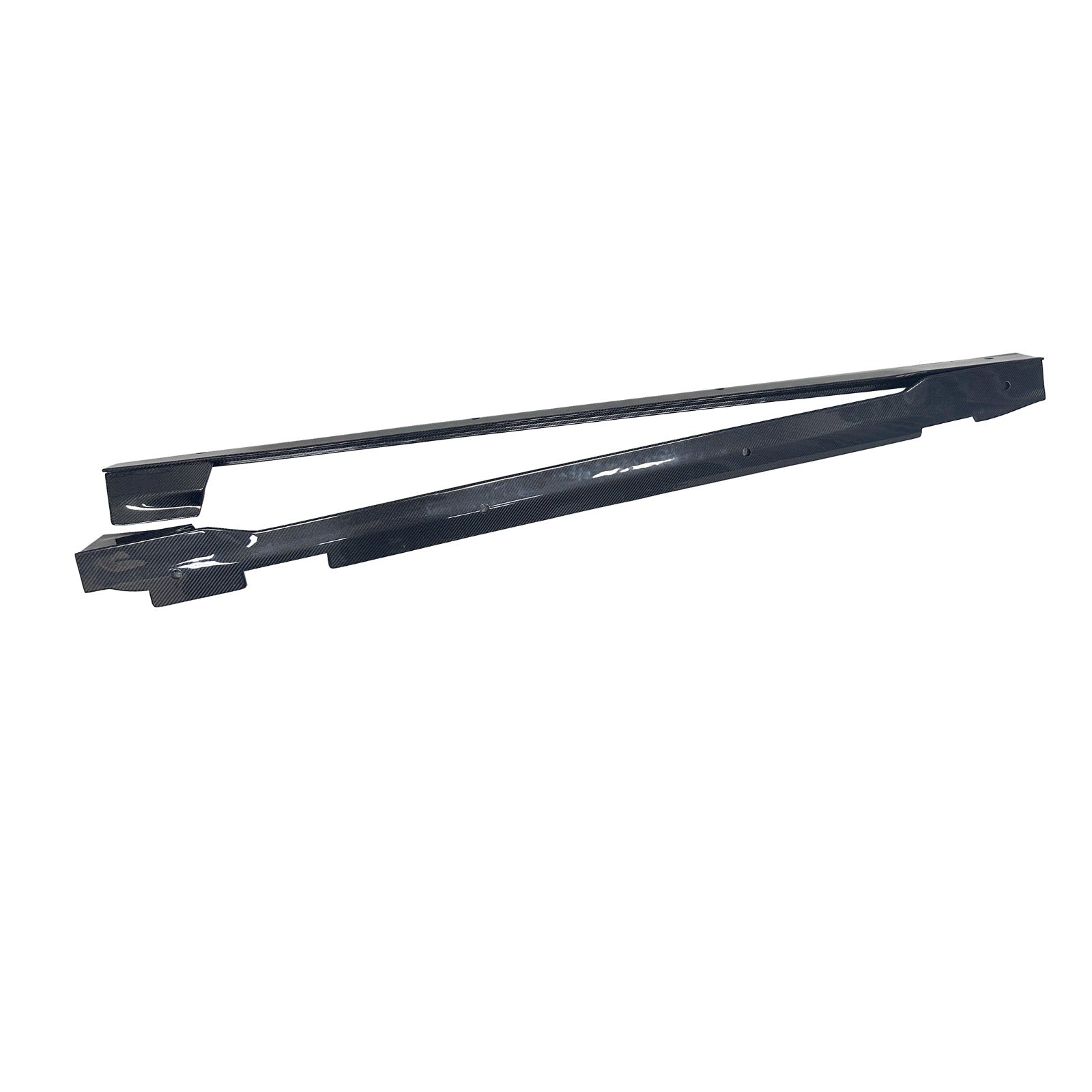 Carbon Fiber RZ Side Skirts - Porsche Taycan J1 2018+.