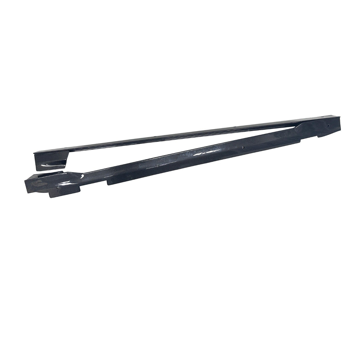Carbon Fiber RZ Side Skirts - Porsche Taycan J1 2018+.