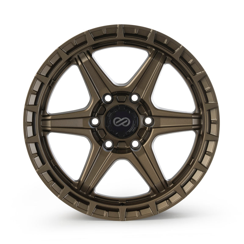 Enkei Trail-Finder OVL 18x8 / 5x108 BP / ET35 / 63.4mm Bore - Matte Bronze Wheel