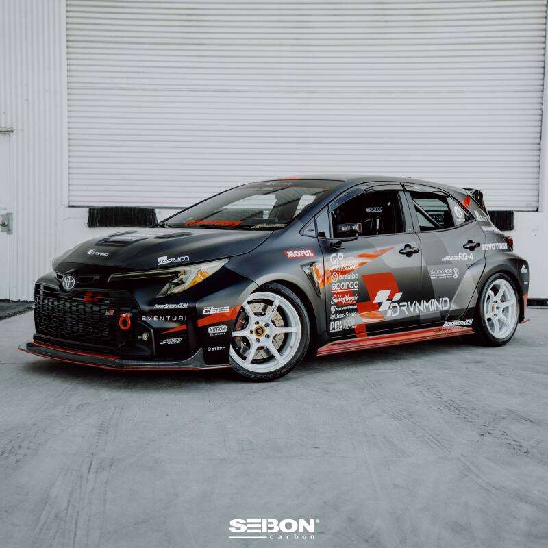 Seibon 2023 Toyota GR Corolla VS-Style Double-Sided Carbon Hood  - Gloss Finish