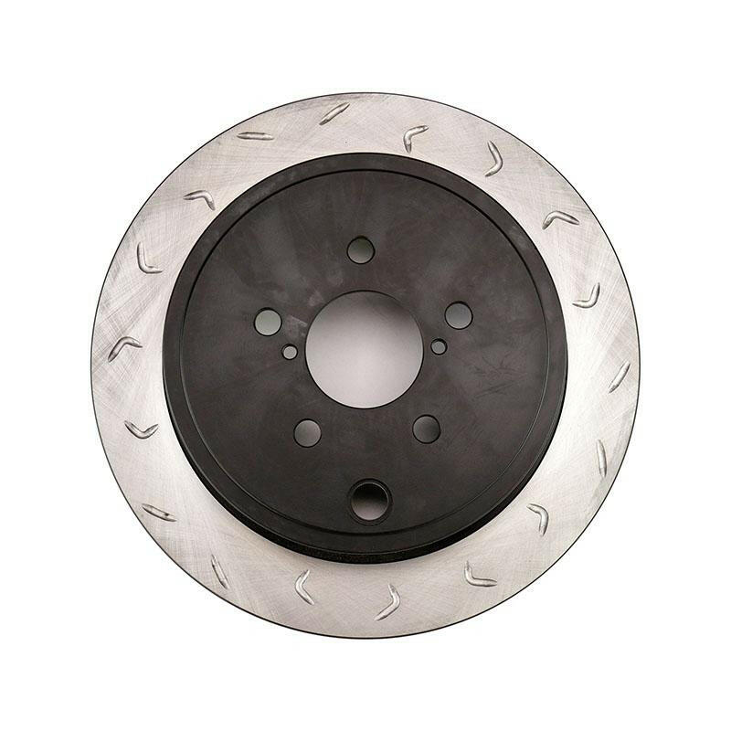 FactionFab Swept Slot Bi-Directional Rear Brake Rotor | 2013-2022 Subaru BRZ/Scion FR-S/Toyota GR86/86 (1.10038.1).