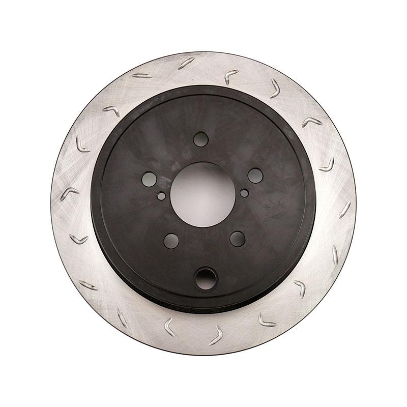 FactionFab Swept Slot Bi-Directional Rear Brake Rotor | 2013-2022 Subaru BRZ/Scion FR-S/Toyota GR86/86 (1.10038.1)