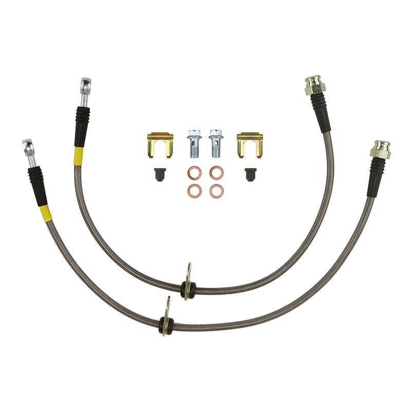 FactionFab Front Stainless Steel Brake Lines | 2013-2021 Subaru BRZ/Scion FR-S/Toyota 86 (1.10097.1)
