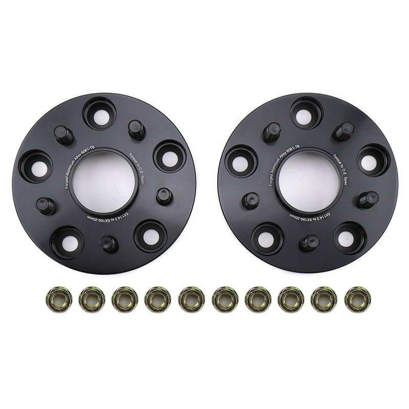 FactionFab 5x114.3 to 5x100 20mm Conversion Wheel Spacers | 05-21 Subaru STI & 15-21 WRX (1.10216.3).