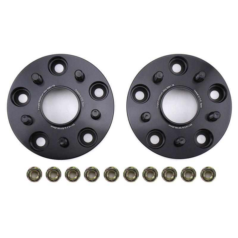 FactionFab 5x114.3 to 5x100 20mm Conversion Wheel Spacers | 05-21 Subaru STI & 15-21 WRX (1.10216.3).