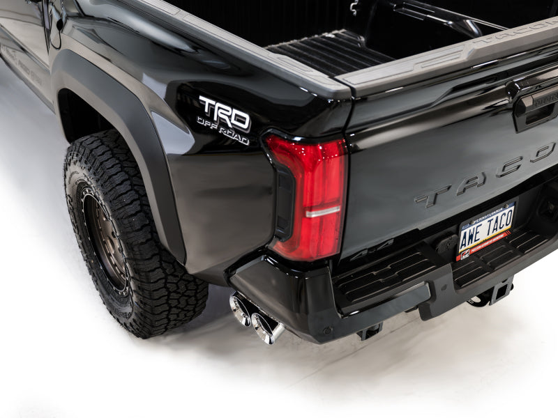 AWE Exhaust for 4th Gen Toyota Tacoma Dual Chrome Silver Tips