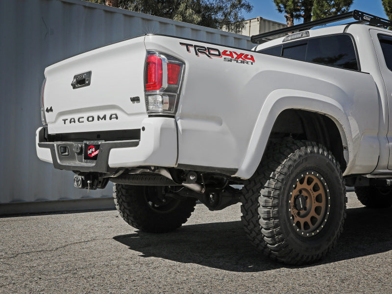 aFe MACHForce XP Exhausts Cat-Back Hi-Tuck RB SS 16 Toyota Tacoma V6-3.5L