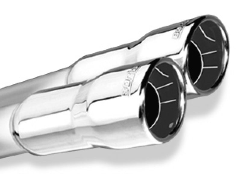 Borla 15 Chevy Corvette C7 ZO6 6.2L w/o AFM NPP S-Type Quad RD RL IC Tips Center Rear Exit Exh