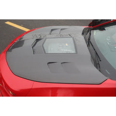 Carbon Fiber Engine Bonnet w/ Transparent Window - Chevrolet Camaro 2017-2019.
