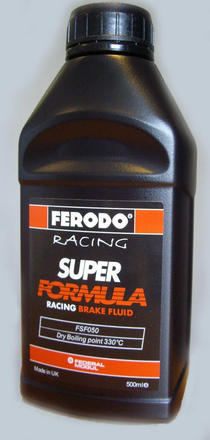 Ferodo Super Formula Racing Brake Fluid | 500ml Bottle (601610).