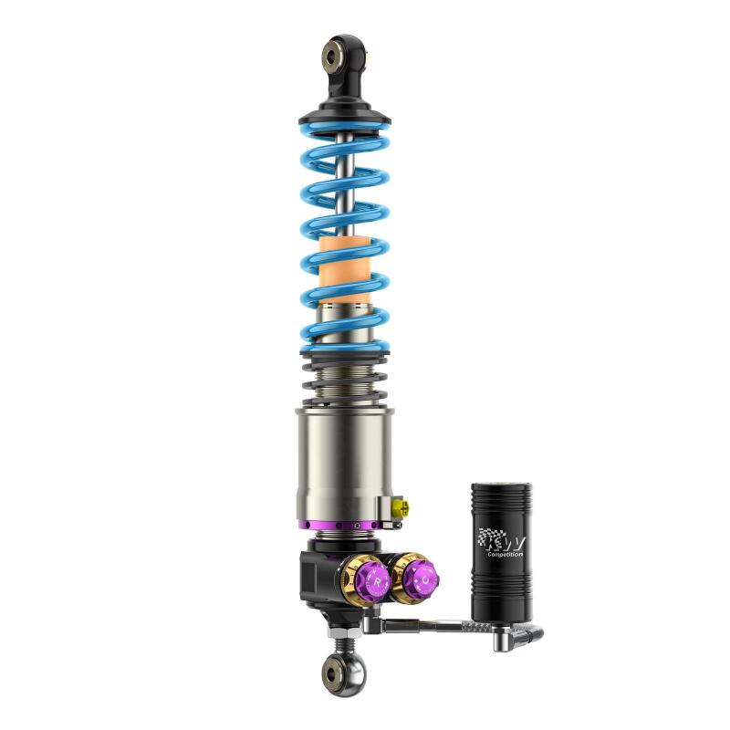KW 04-05 Porsche Carrera GT Special Edition HLS4 V5 Coilover Kit w/ Red & Blue Springs