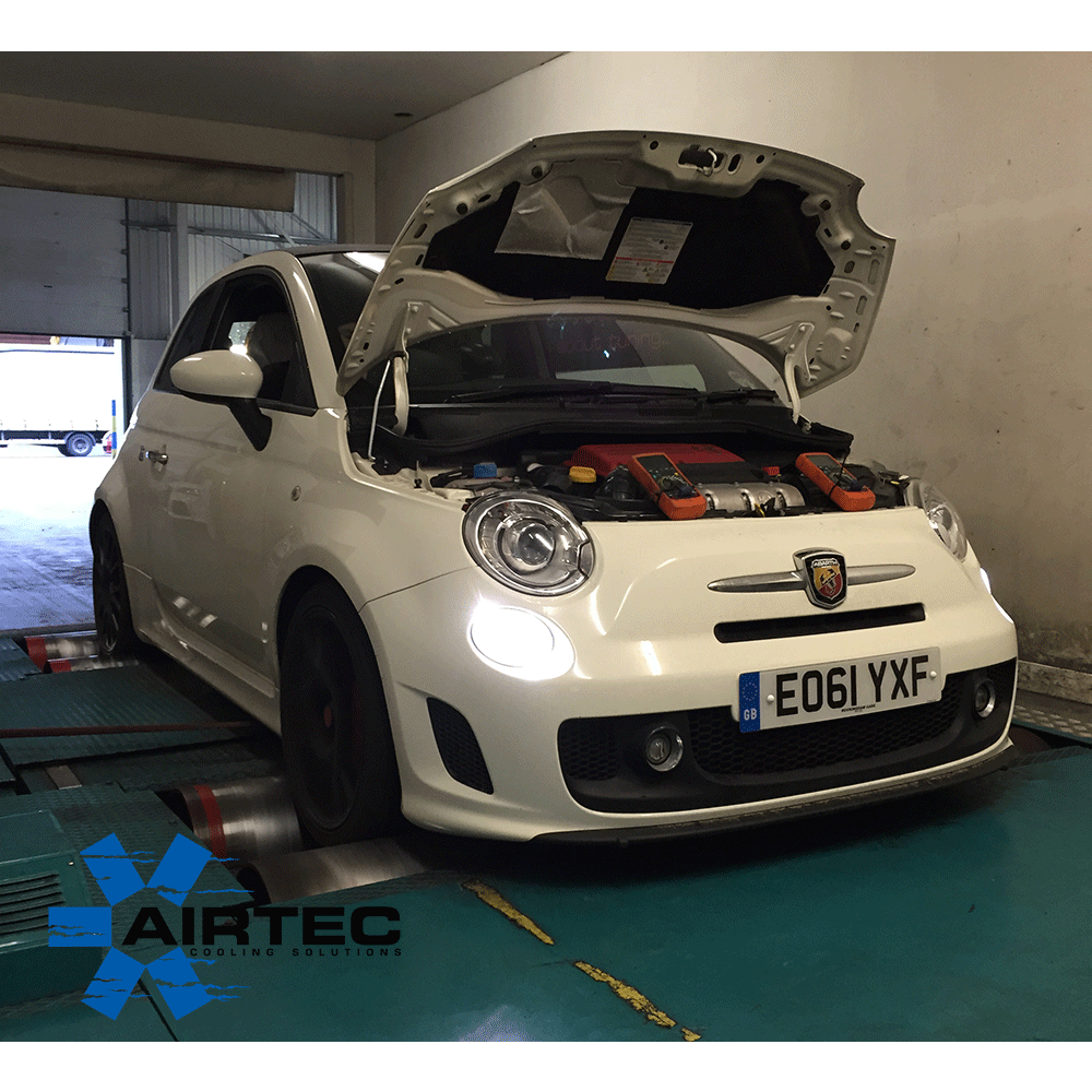 AIRTEC Motorsport Fiat 500 Abarth Intercooler upgrade (Automatic Gearbox).