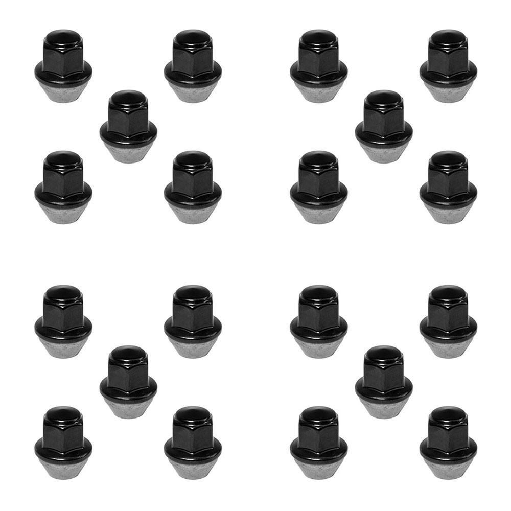 Ford Performance OE-Style Black Lug Nut Kit | 2015-2019 Ford Mustang (M-1012K-MB)