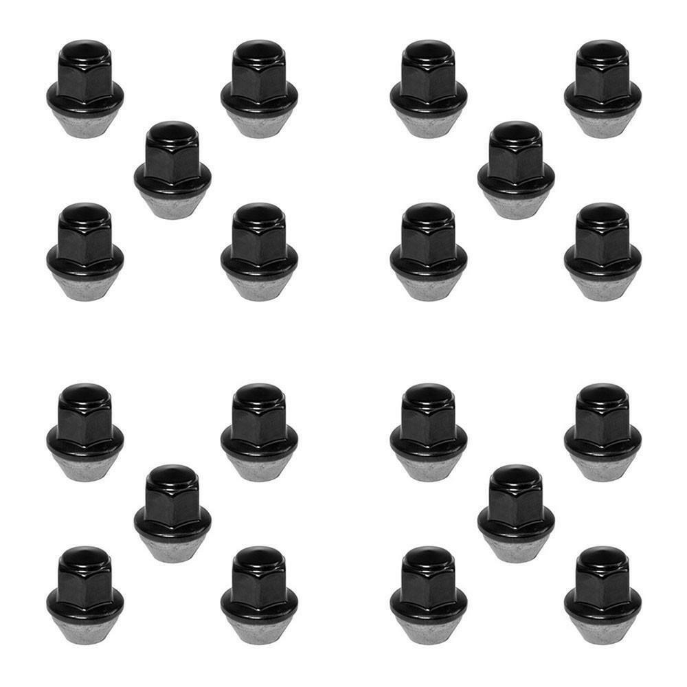 Ford Performance OE-Style Black Lug Nut Kit | 2015-2019 Ford Mustang (M-1012K-MB).