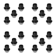 Ford Performance OE-Style Black Lug Nut Kit | 2015-2019 Ford Mustang (M-1012K-MB).