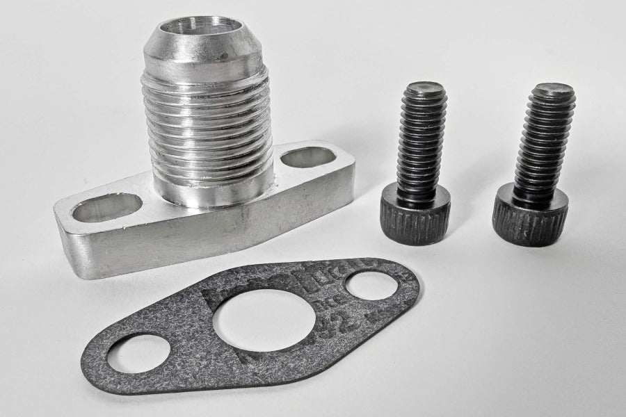 Full-Race Billet Medium GT Oil Drain Flange (10AN)