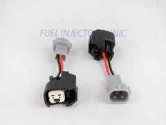 Fuel Injector Clinic Set of 6 Us Car/EV6 (Female) to Denso (Male) Injector Plug Adapters / PADPUtoD6.