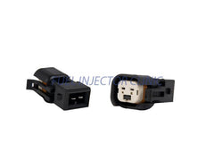Fuel Injector Clinic Set of 6 Us Car/EV6 (Female) to Jetronic/EV1 Adapter (Male) Injector Plug Adapters / PADPUtoJ6