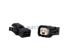 Fuel Injector Clinic Set of 6 Us Car/EV6 (Female) to Jetronic/EV1 Adapter (Male) Injector Plug Adapters / PADPUtoJ6.