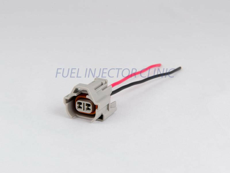 Fuel Injector Clinic Set of 8 Denso Injector Connectors with Pigtails / PGT DEN8.