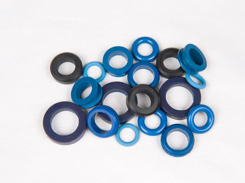Fuel Injector Clinic Seal kit for DSM/Evo (Scribed part numbers ending in ”K”) | Multiple Fitments (SLK 126 x 4-K).