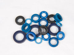 Fuel Injector Clinic Seal kit for DSM/Evo (Scribed part numbers ending in ”K”) | Multiple Fitments (SLK 126 x 4-K).