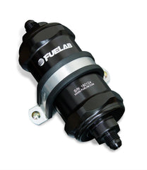 Fuelab 848 Series In-Line Filter w/ Check Valve - 3” Element - 10 Micron/Paper (84800)