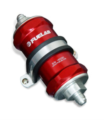 Fuelab 848 Series In-Line Filter w/ Check Valve - 3” Element - 10 Micron/Paper (84800)