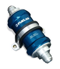 Fuelab 848 Series In-Line Filter w/ Check Valve - 3” Element - 10 Micron/Paper (84800)