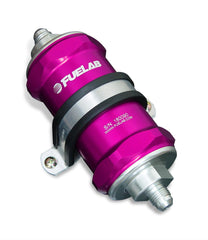 Fuelab 848 Series In-Line Filter w/ Check Valve - 3” Element - 10 Micron/Paper (84800)
